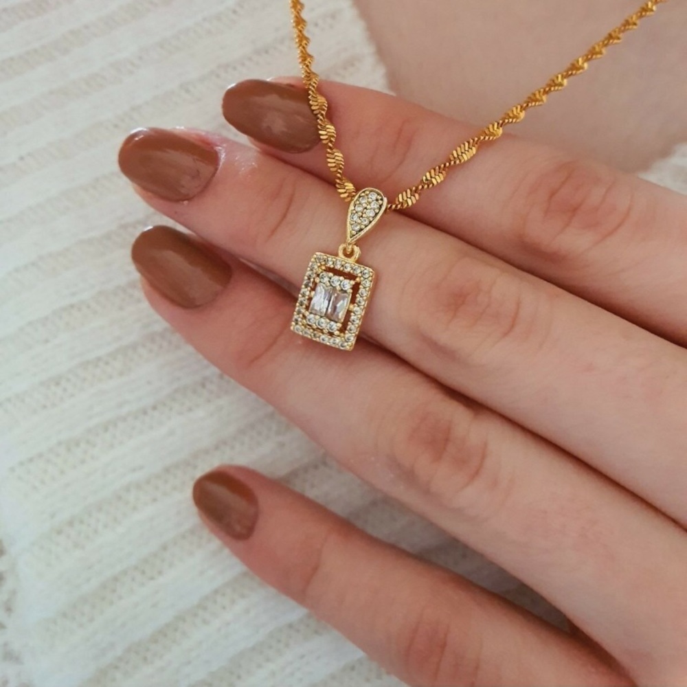 14K Gold Plated Necklace 🎁